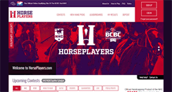 Desktop Screenshot of horseplayers.com